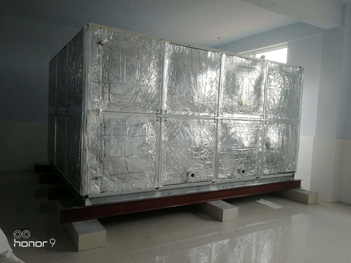 無（wú）棣鎮24立方橡塑保溫玻璃鋼水箱