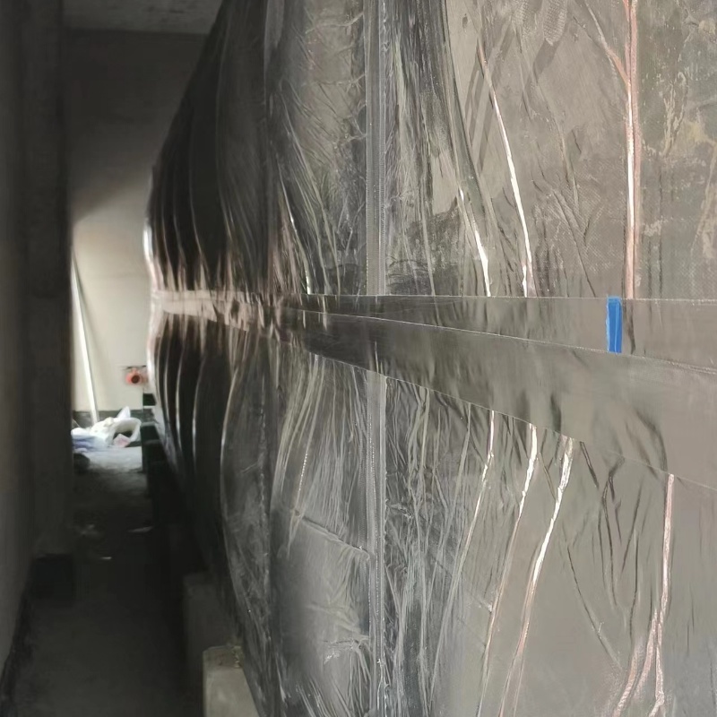 東省菏澤市牡丹區中建四局不（bú）鏽鋼保溫水箱安裝完成
